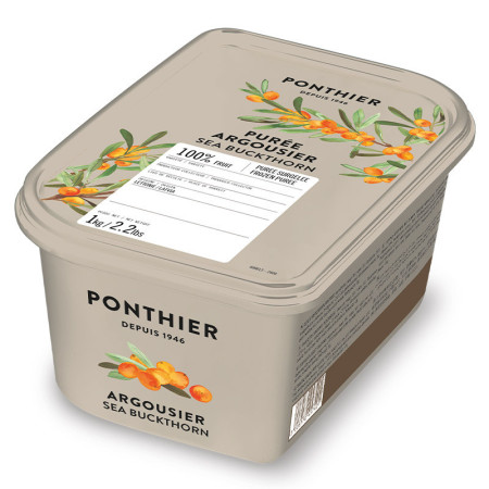 Ponthier Frozen 100% Sea Buckthorn Puree