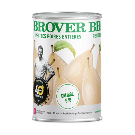 Brover Whole Mini Pears in Syrup