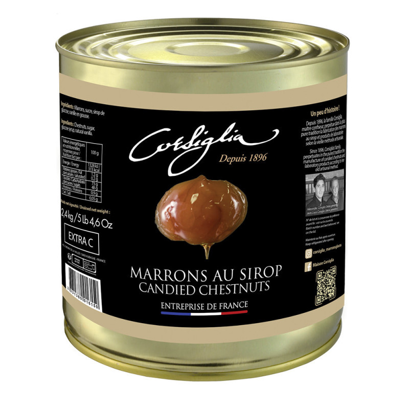 Whole Extra Chestnuts In Syrup