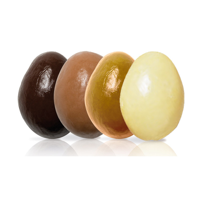 Assortment Of Hazelnut Nougatine Easter Eggs