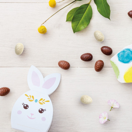 Milk Chocolate Layered Easter Eggs