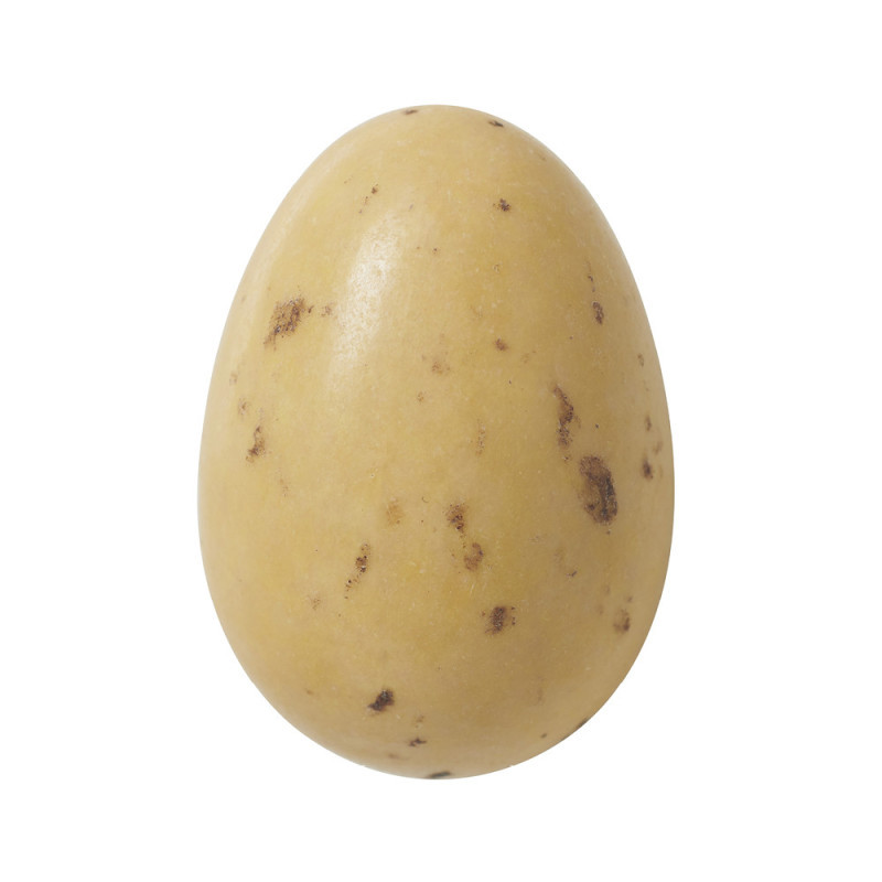Valrhona Dark Chocolate Salted Butter Caramel Speckled Eggs