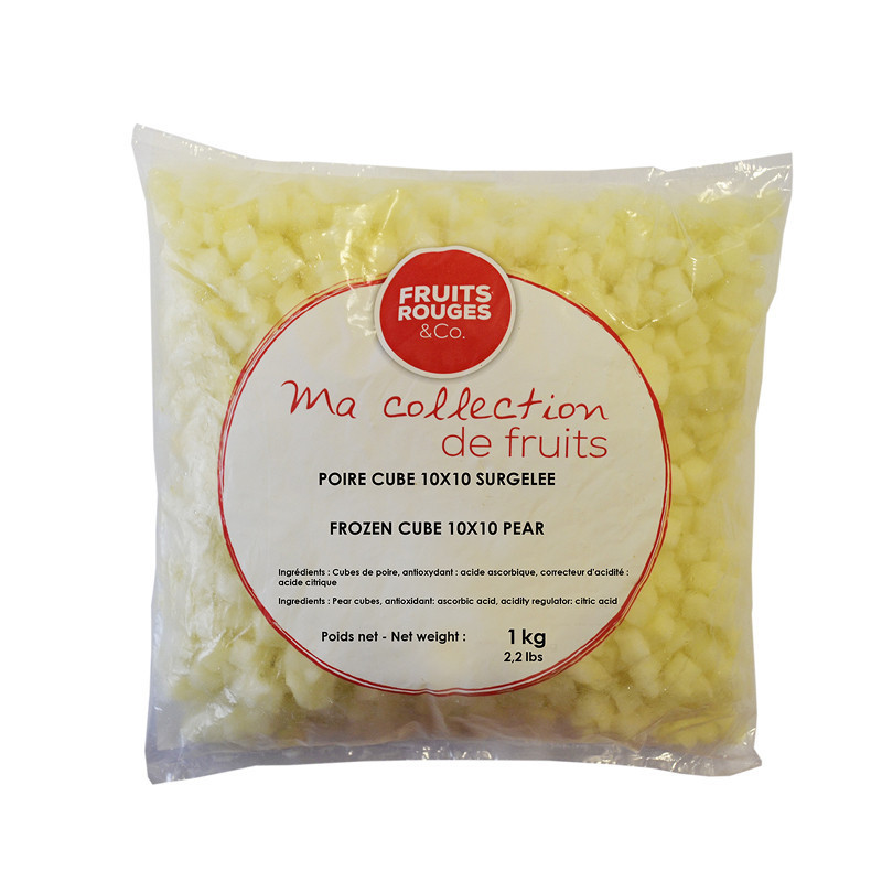 Frozen IQF Diced Pear
