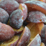 Frozen IQF Red Plum Halves