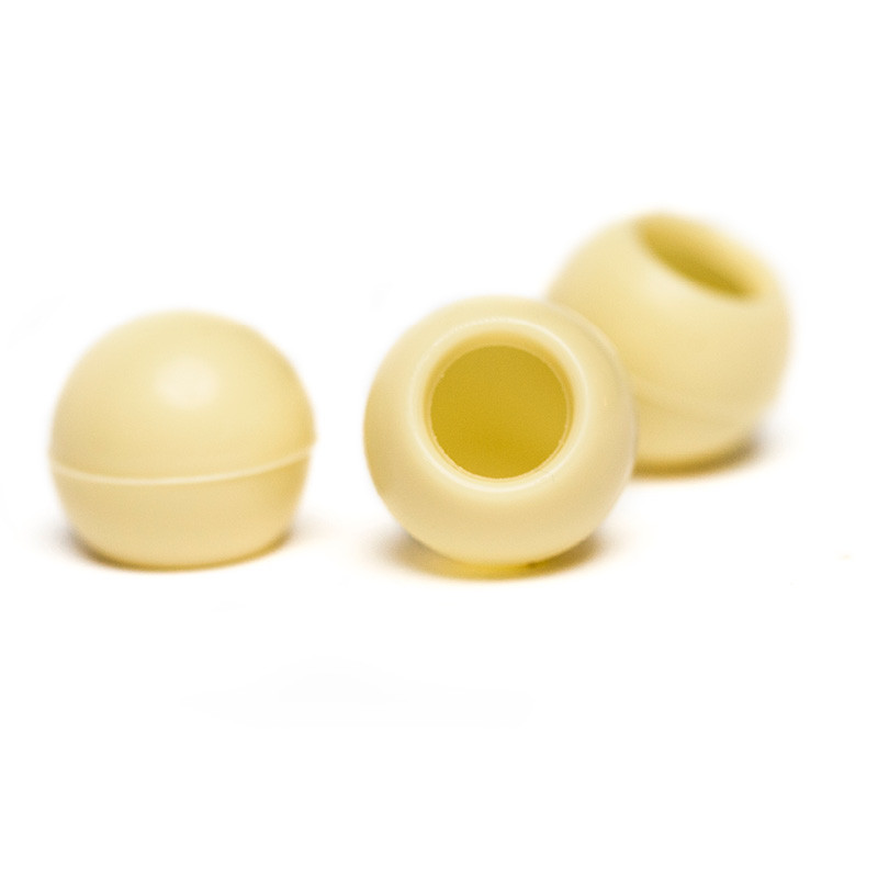 White Chocolate Truffle Shells