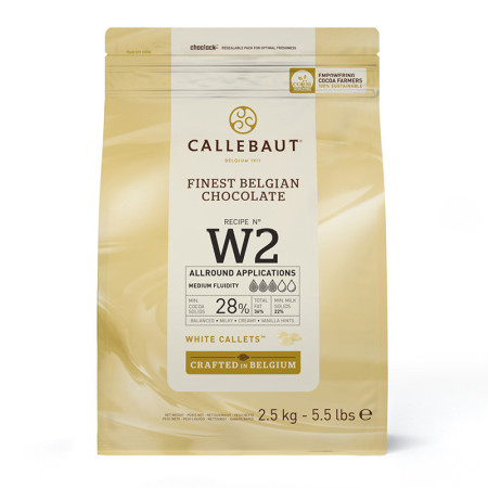Callebaut White Chocolate 29.5% 'W2'