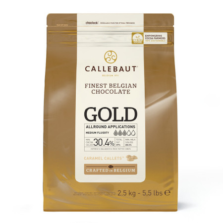 Callebaut Gold Chocolate 30.4%