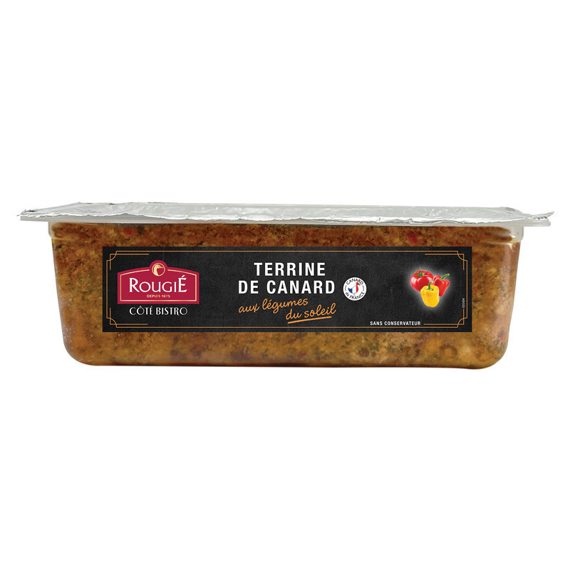 Provencal Duck Terrine With Sun-Kissed Vegetable Provencal