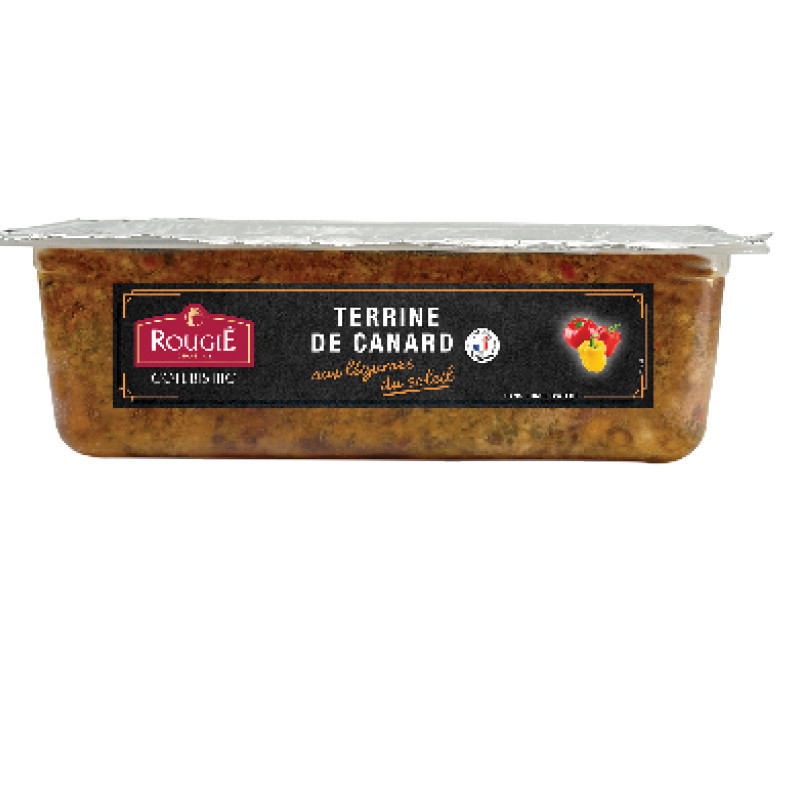 Mediterranean Duck Terrine With Olives