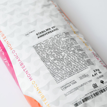 Montebianco Stabilmix 50th Anniversary Ice-Cream Base Powder