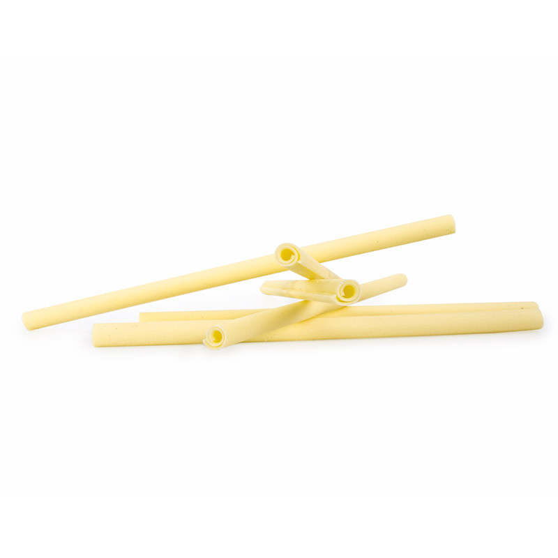Veliche White Chocolate Straws 20cm