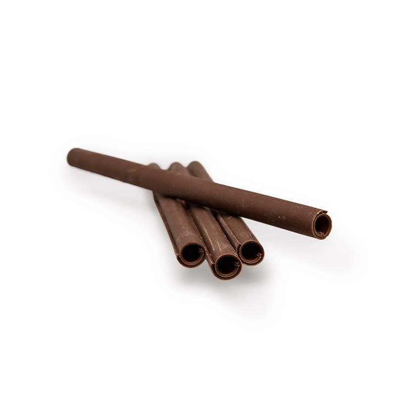 Veliche Milk Chocolate Straws 20cm
