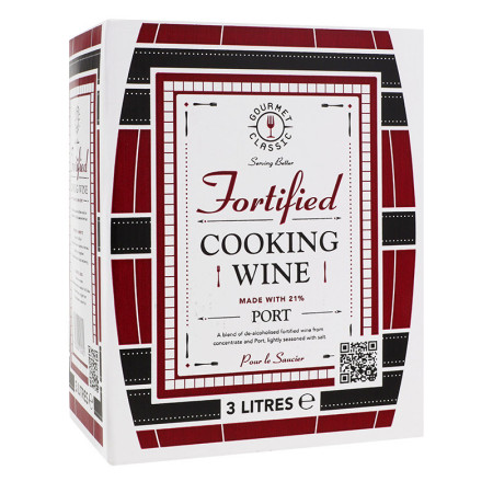 Gourmet Classic Fortified Port Cooking Wine  4.8%