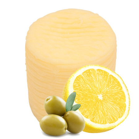 Bordier Lemon Olive Oil Cylinder Butter Portion