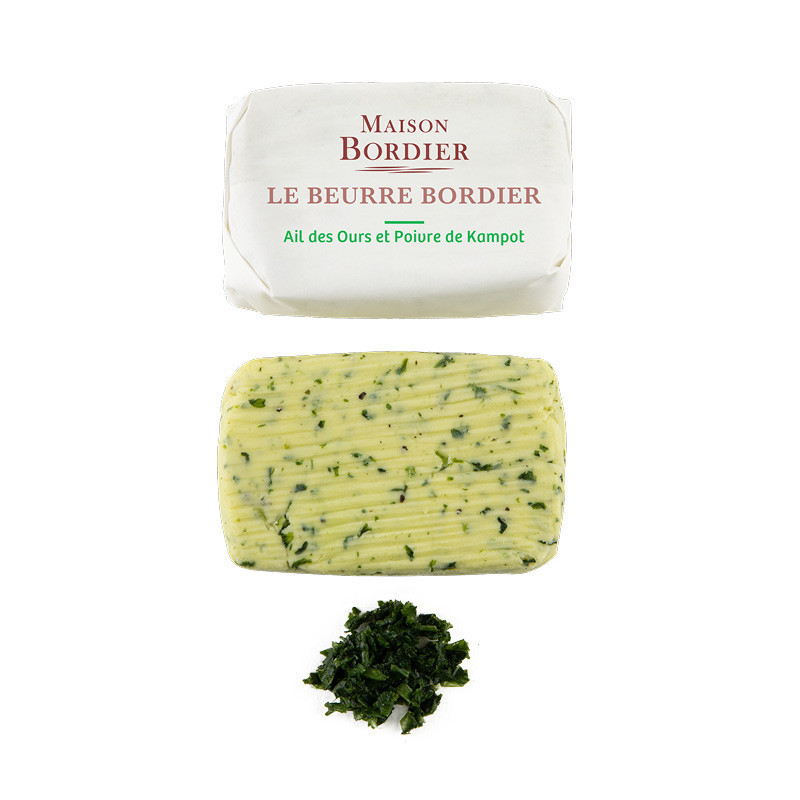 Bordier Wild Garlic & Kampot Pepper Butter