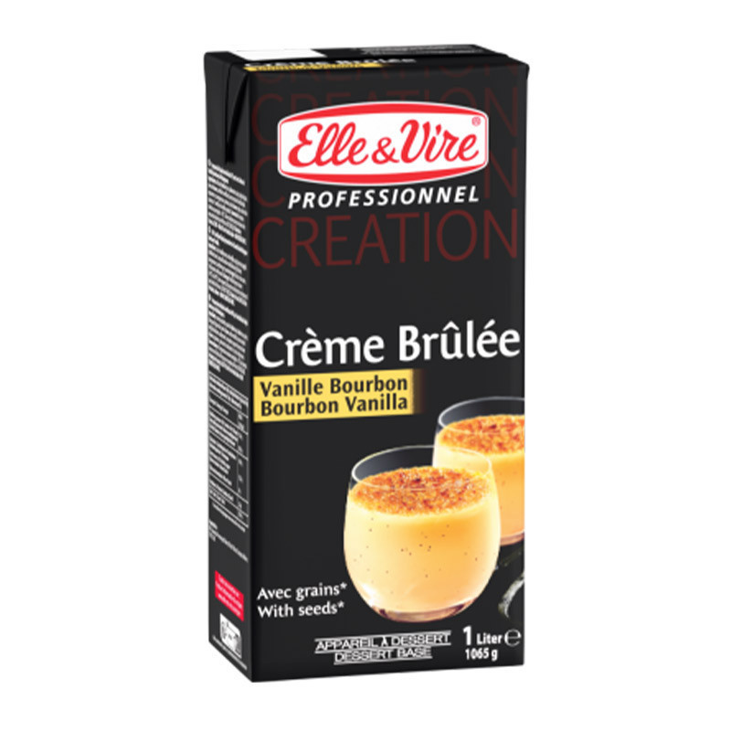 Crème brûlée Professional Dessert Base
