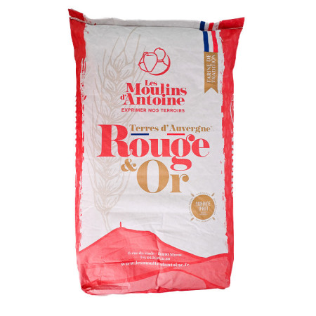 Terres d'Auvergne® Rouge & Or Wheat Flour T65
