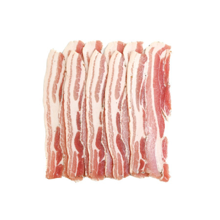 Dingley Dell Pork Dry Cured Unsmoked Streaky Bacon