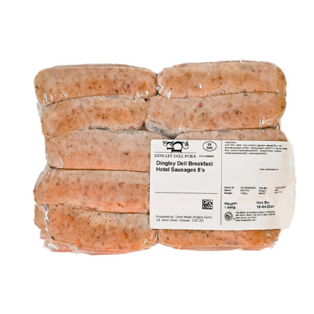 Dingley Dell Pork Breakfast Hotel Sausage