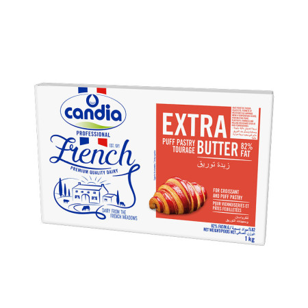 Candia Unsalted Pastry Butter Sheets