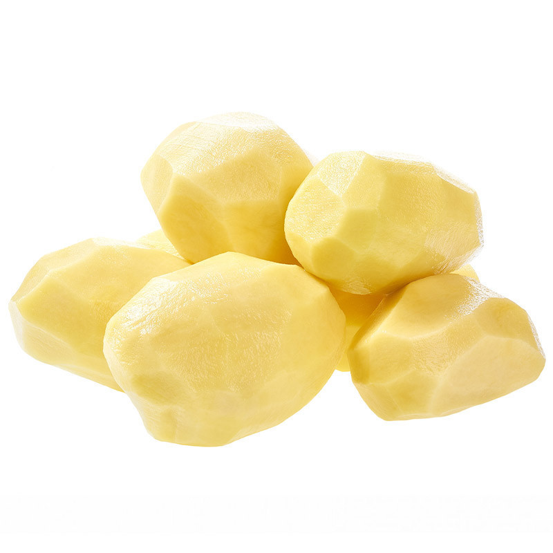 Peeled Agria Potato