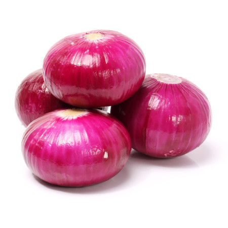 Whole Peeled Red Onion