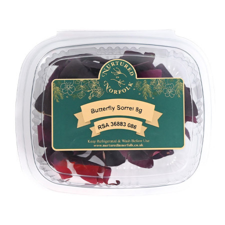 Red Butterfly Sorrel Leaves