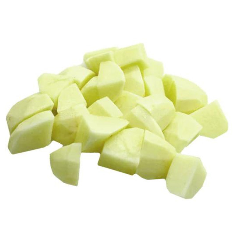 Diced Granny Smith Apple (Skin Off, 5mm)