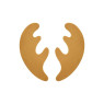 Blond Chocolate Christmas Antlers 2 Designs