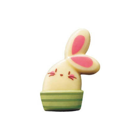 PCB Creation White Chocolate Rabbit Heads 2 Designs