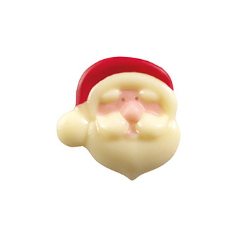 PCB Creation White Chocolate Santa Claus Heads