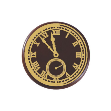 PCB Creation Dark Chocolate Horloge