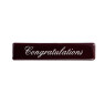PCB Creation Dark Chocolate Congratulations Rectangle