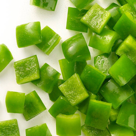 Diced Green Pepper 5mm