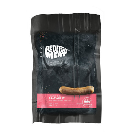 Redefine Meat Frozen Plant-based Bratwurst Sausage