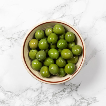 Silver & Green Whole Nocellara Del Belice Olives
