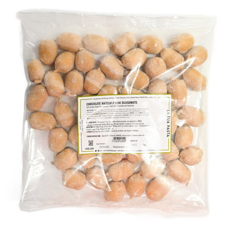 La Tua Pasta Mini Chocolate Hazelnut Doughnuts