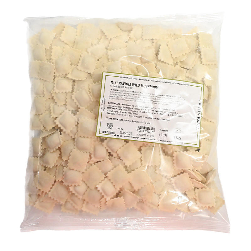 La Tua Pasta Mini Vegan Mushroom Ravioli