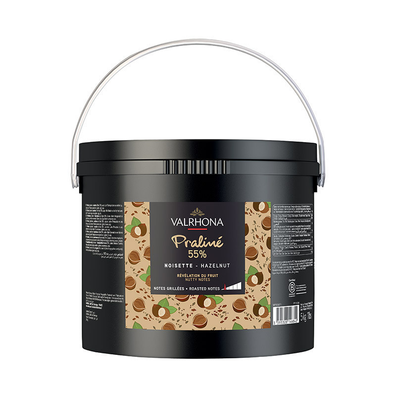 Valrhona Hazelnut Fruity Praline 66%