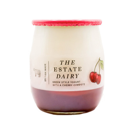 The Estate Dairy Cherry Yoghurt