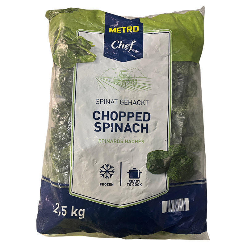 Frozen Spinach Chopped Portions