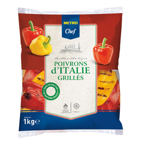 Frozen Grilled Peppers