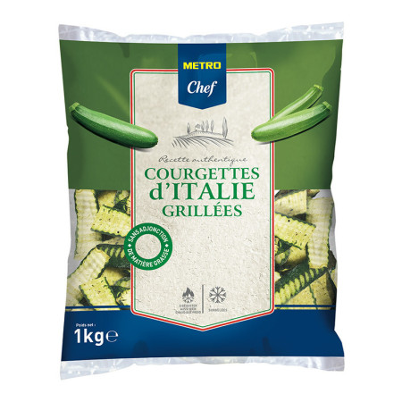 Frozen Grilled Courgette