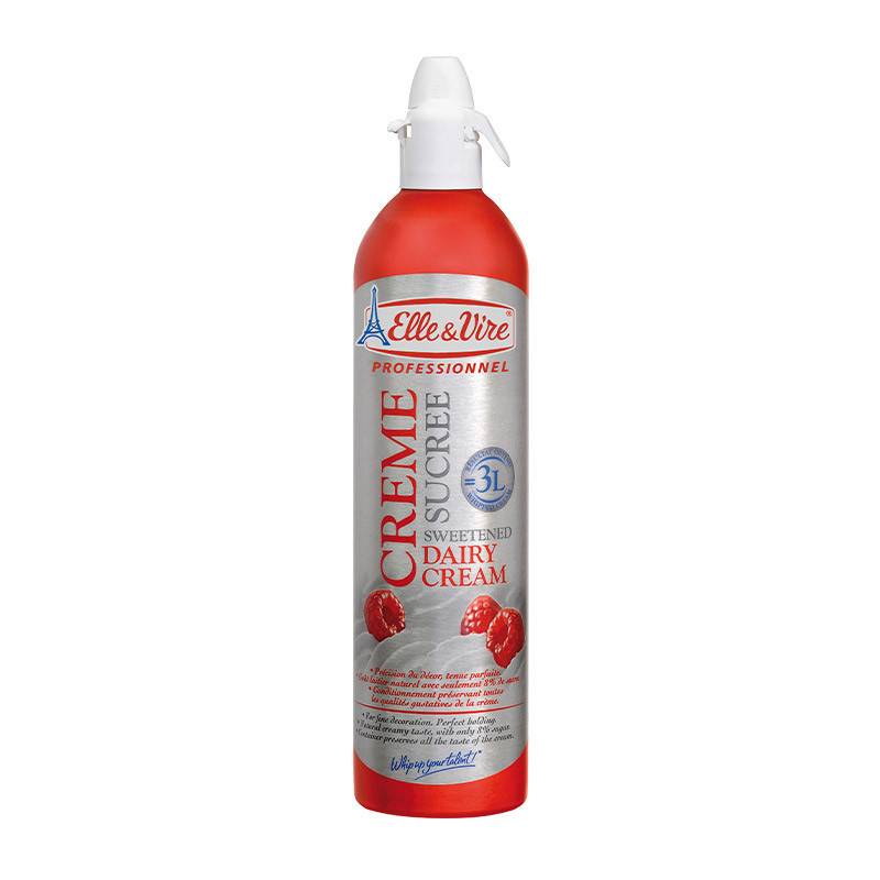 Elle et Vire Aerosol Sweetened Dairy Cream UHT