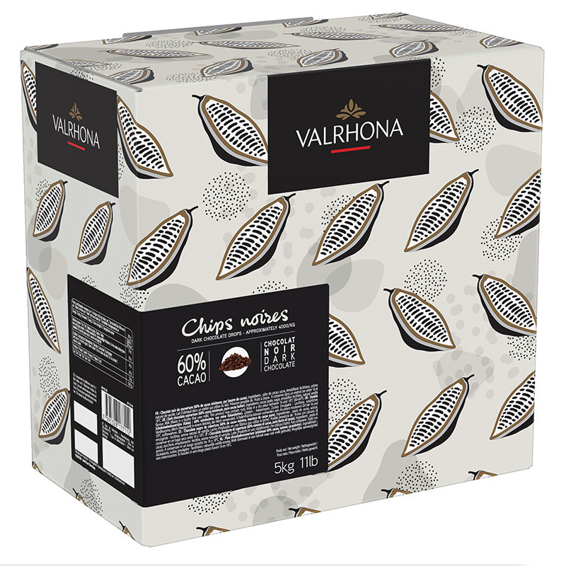 Valrhona Dark Chocolate Drops 60%