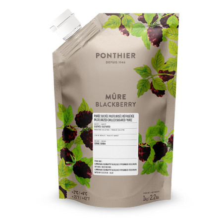 Fresh Blackberry Puree 10% Sweetened