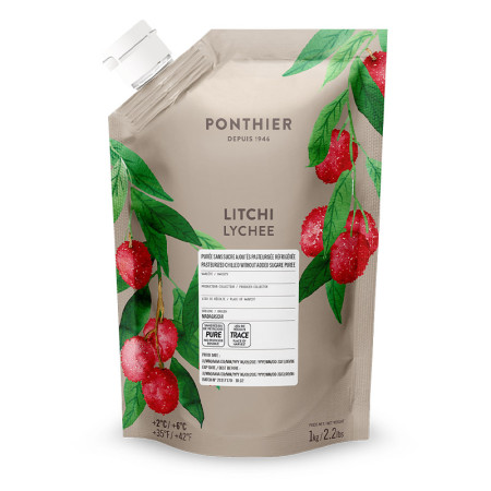 Fresh 100% Lychee Puree