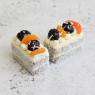 Frozen Vegan Carrot Cake Decorated