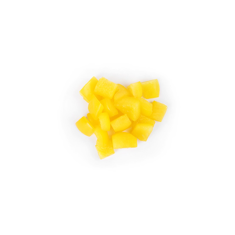 Hand-diced Yellow Pepper 5mm