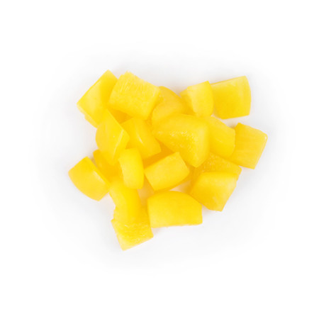 Hand-diced Yellow Pepper 5mm